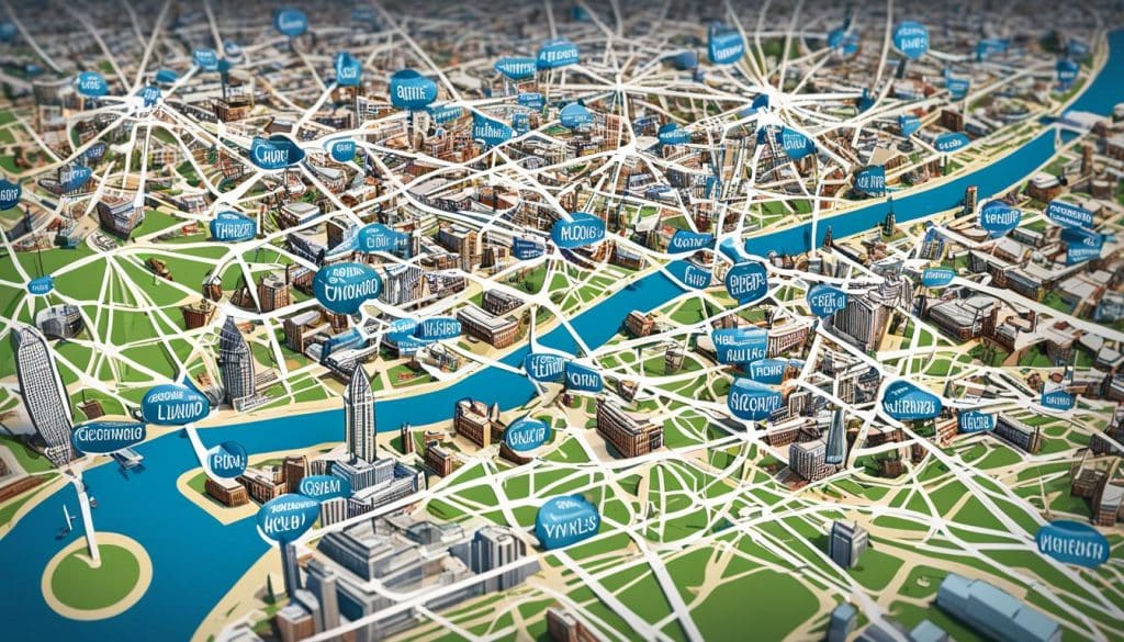 keyword grouping London